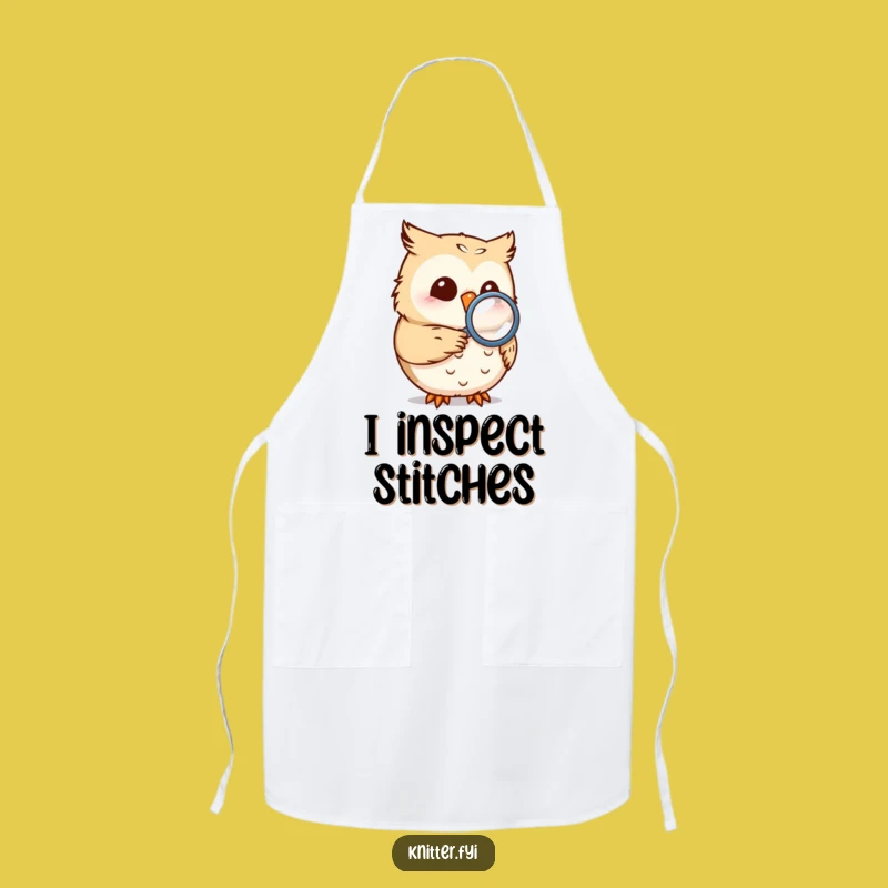 Funny Owl Chef Apron: Hilarious Owl Kitchen Gift for Bakers