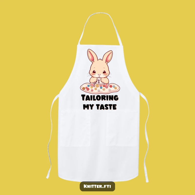 Funny Rabbit Sewing Apron - Keep Clean with This Hilarious Bunny Craft Protector