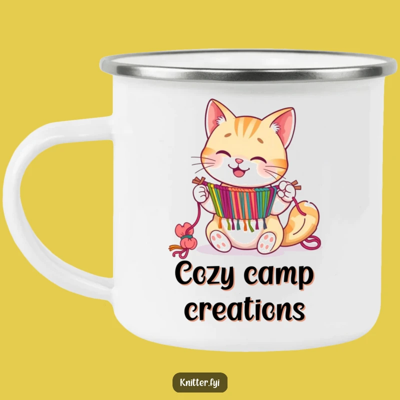 Funny Cat Adventure Mug - Artistic Sips for Creators