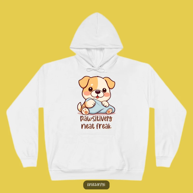 Cozy Funny Kawaii Dog Hoodie: Fabric Smoothing Comfort - Warm Hilarious Gift