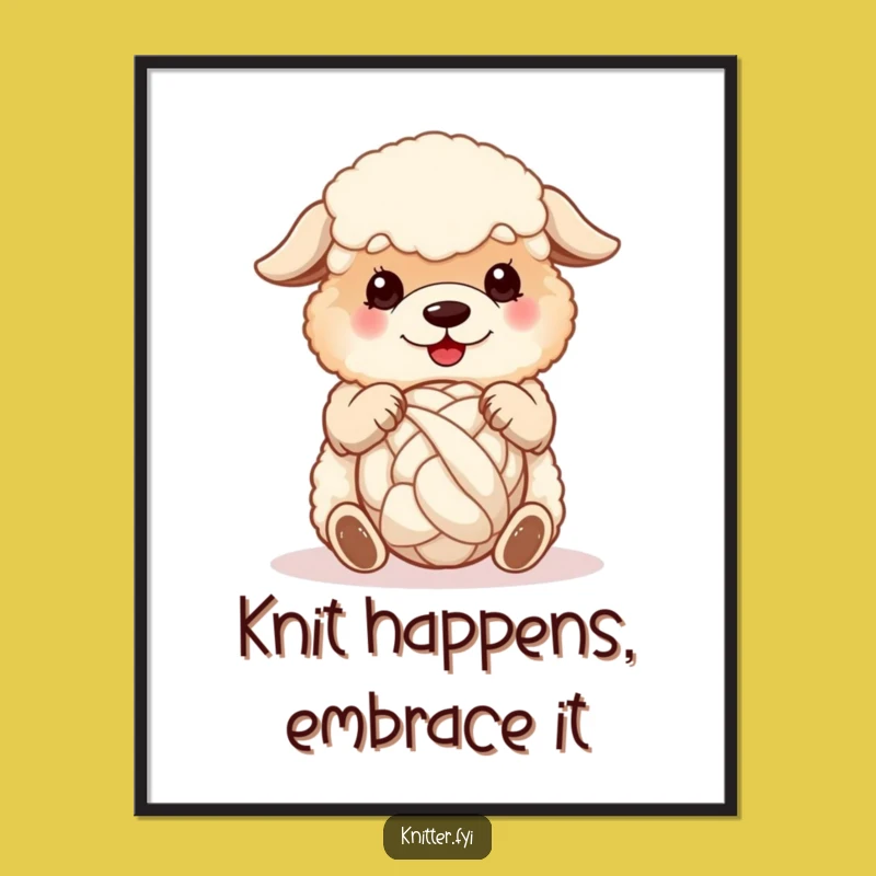 Free Printable Sheepdog Art: Cozy Wool Spinner Downloadable Poster for Home