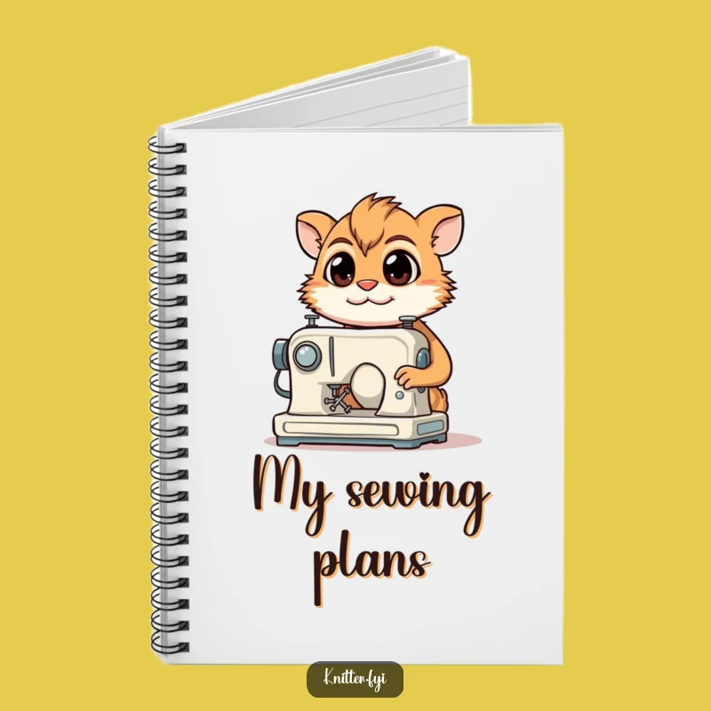 Funny Sewing Notebook: Jot Down Project Plans, A Perfect Funny Gift