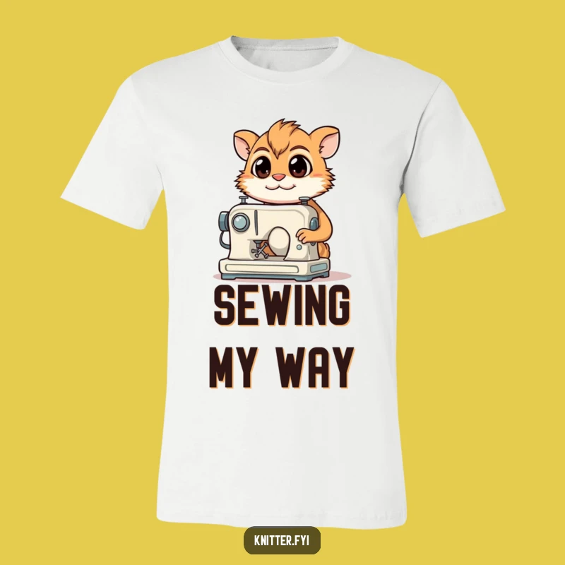 Funny Sewing Creature T-Shirt: Wear Your Passion for Stitching, An Awesome Funny Gift