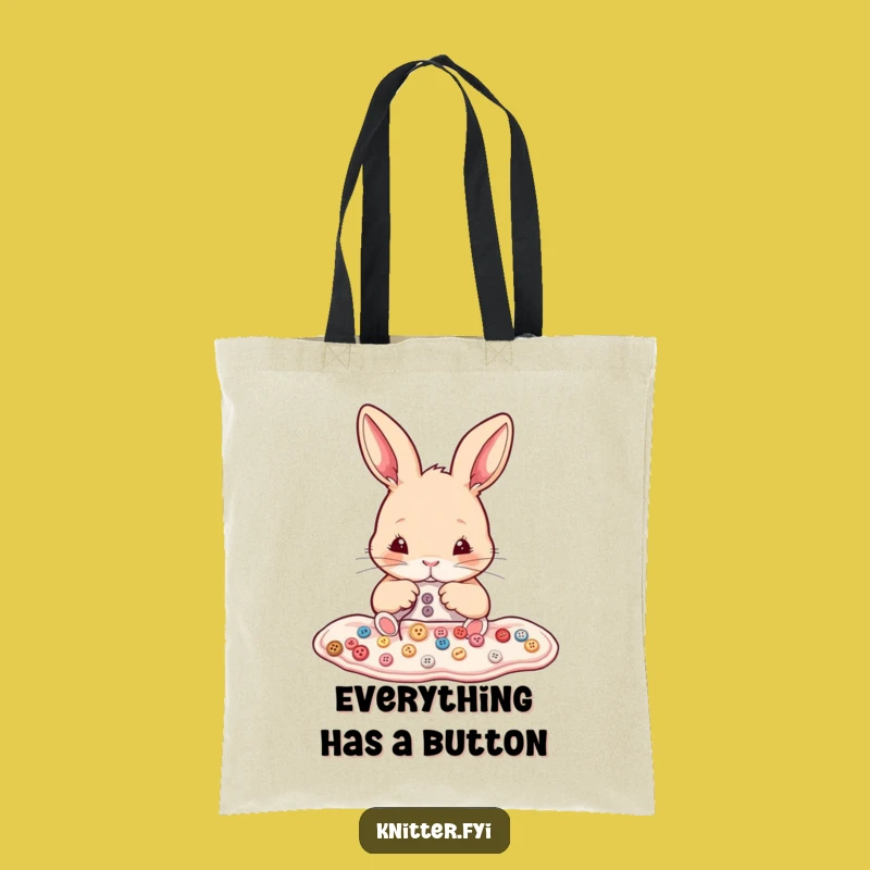 Funny Rabbit Sewing Tote Bag - Carry Your Supplies with This Hilarious Bunny Accessory